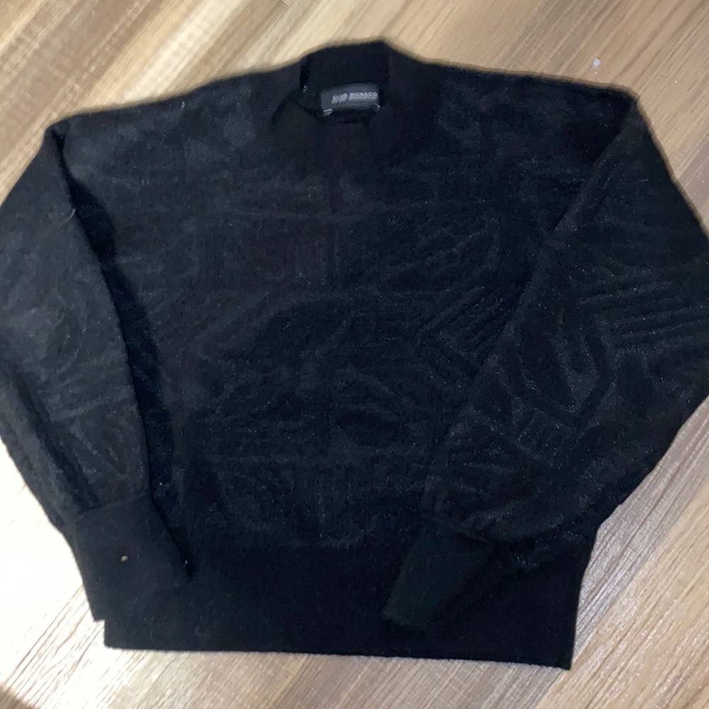 Black club Monaco sweater